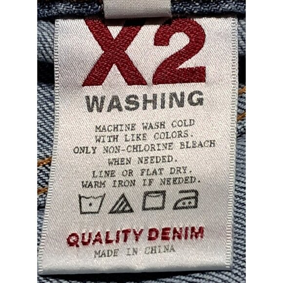 X2 Jeans Womens 10 L Slim Low Rise Boot Cut 06 Y2k Western Cowgirl - Picture 12 of 16